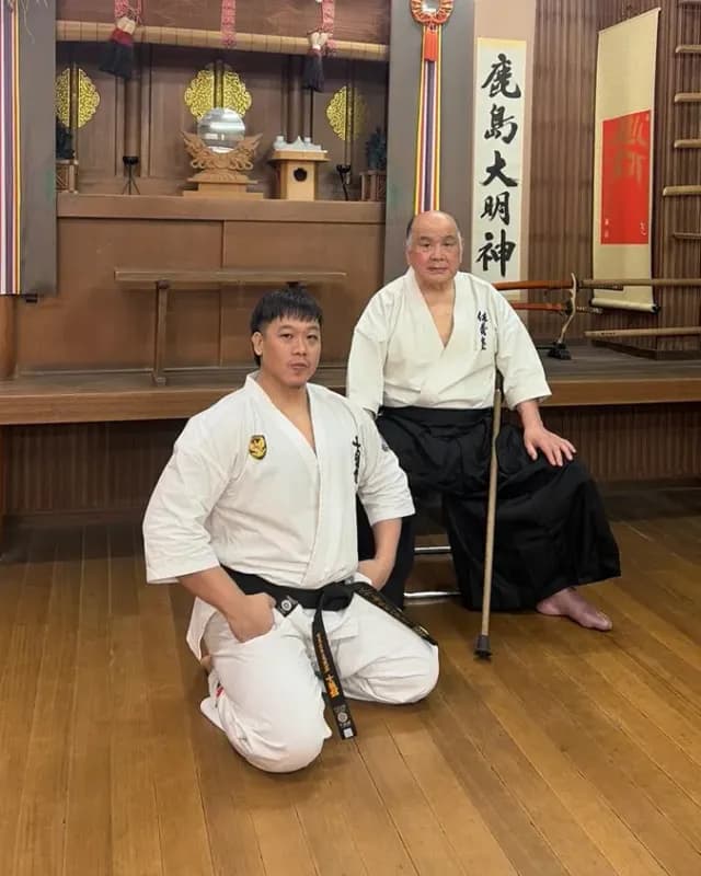 Soshi Katsuaki Sato — 1st place 1975 The First All-World Full Contact Karate Championships