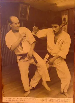 Latihan kumite bersama Mas Oyama